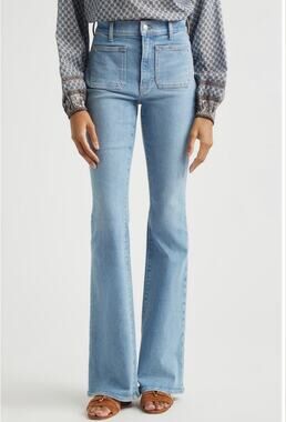 Veronica Beard Beverly High-Rise Skinny Flare Jeans size 24 (NEW)